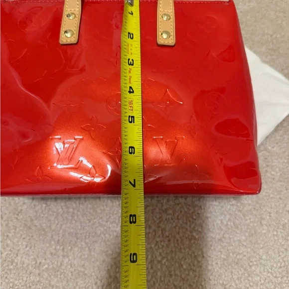 Louis Vuitton Mini Red Vernis Tote Bag - Picture 11 of 13